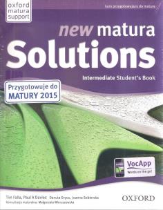 Okładka książki Matura Solutions N Inter. 2E SB+Exam Brochure