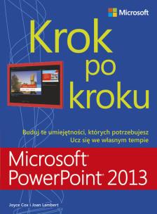 Okładka książki Microsoft PowerPoint 2013. Krok po kroku