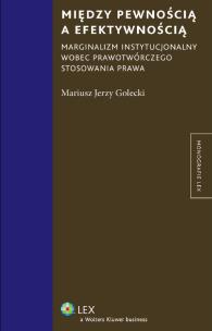 Okładka książki Między pewnością a efektywnością