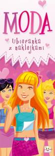 Okładka książki Moda. Ubieranka z naklejkami