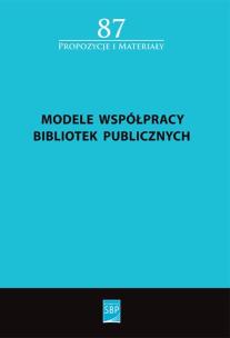 Opakowanie Modele współpracy bibliotek publicznych