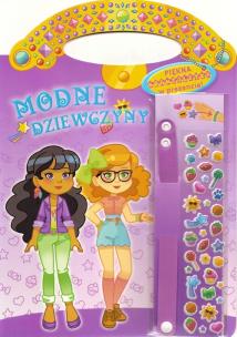 Okładka książki Modne dziewczyny fioletowa