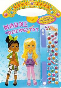 Okładka książki Modne dziewczyny niebieska