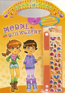 Okładka książki Modne dziewczyny pomarańczowa