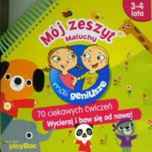 Okładka książki Mój zeszyt. Maluchy 3-4 lata