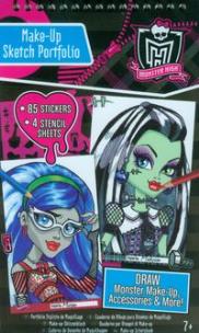 Opakowanie Monster High Upiorne makijaże Mały szkicownik