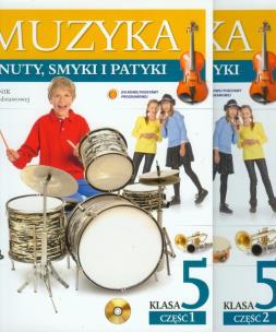 Okładka książki Muzyka SP Muzyka nuty,smyki 5 cz. 1-2 podr w.2013