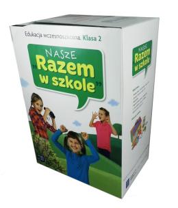 Okładka książki Nasze Razem w szkole SP 2 BOX wyd. 2013 WSIP