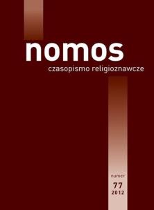 Opakowanie Nomos Czasopismo religioznawcze 77/2012