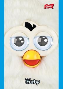 Opakowanie Notatnik A7 Furby w kratkę 50 stron biały
