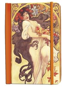 Opakowanie Notatnik Alfons Mucha - Autumn 1897