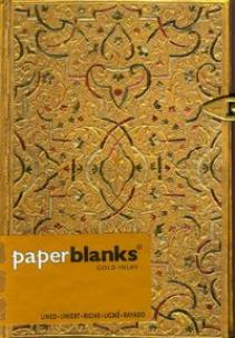 Opakowanie Notatnik Gold Inlay MINI linia