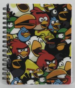 Opakowanie Notes na spirali A6 Angry Birds Crazy Pattern