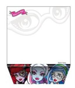 Opakowanie Notes skośny Monster High