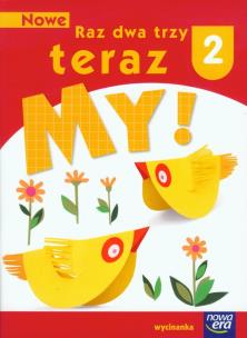 Opakowanie Nowe Raz dwa trzy teraz My 2 Wycinanka