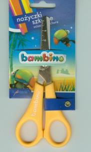 Opakowanie Nożyczki szkolne z podziałką bls BAMBINO