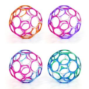 Opakowanie Oball brokatowy 81009