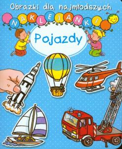 Okładka książki Obrazki dla naj. Naklejanki - Pojazdy