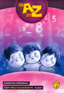 Okładka książki Od A Do Z kl. 1 - Karty Pracy do Matemat. DIDASKO