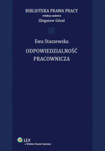 Okładka książki Odpowiedzialność pracownicza