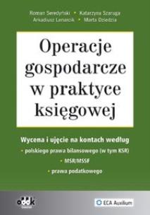 Okładka książki Operacje gospodarcze w praktyce księgowej
