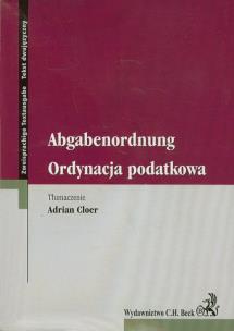 Opakowanie Ordynacja podatkowa Abgabenordunug