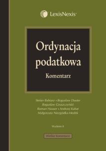 Okładka książki Ordynacja podatkowa Komentarz