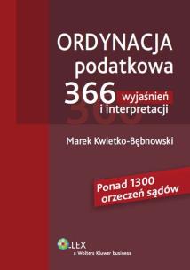 Okładka książki Ordynacja podatkowa