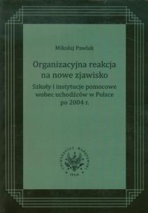 Okładka książki Organizacyjna reakcja na nowe zjawisko