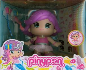 Opakowanie Pinypon Laleczka do dekorowania fioletowa