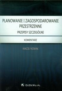 Okładka książki Planowanie i zagospodarowanie przestrzenne