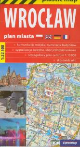 Okładka książki Plastic map Wrocław 1:22 500