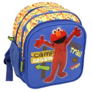 Opakowanie Plecaczek Ulica Sezamkowa Elmo niebieski