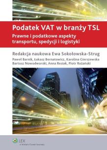 Okładka książki Podatek VAT w branży TSL