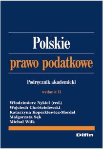 Okładka książki Polskie prawo podatkowe. Wydanie 2 DIFIN