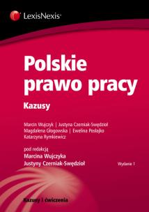 Okładka książki Polskie prawo pracy Kazusy