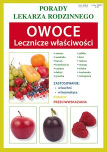 Okładka książki Porady lek. rodzinnego. Owoce Lecznicze...