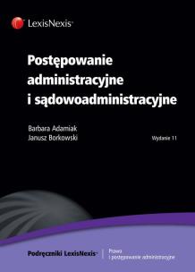 Okładka książki Postępowanie administracyjne  i sądowoadministracyjne