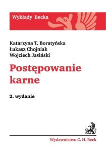 Okładka książki Postępowanie karne