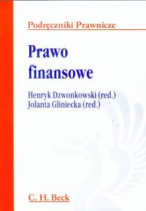 Okładka książki Prawo finansowe