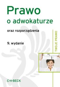 Opakowanie Prawo o adwokaturze oraz rozporządzenia