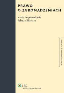 Okładka książki Prawo o zgromadzeniach