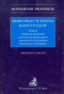 Okładka książki Prawo pracy w świetle konstytucji RP t.2