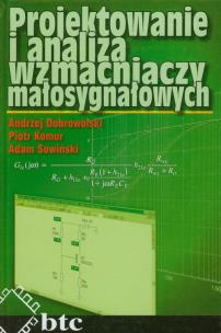 Okładka książki Projektowanie i analiza wzmacniaczy małosygnałowych