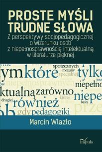 Okładka książki Proste myśli, trudne słowa Impuls