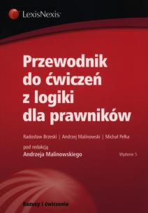 Opakowanie Przewodnik do ćwiczeń z logiki  dla prawników