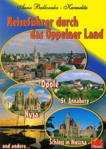 Okładka książki Przewodnik po Ziemi Opolskiej wersja niemiecka