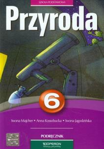 Okładka książki Przyroda 6 podręcznik + atlas przyrodniczy