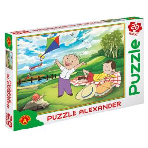Opakowanie Puzzle 20 - MAXI Bolek i Lolek. Piknik ALEX