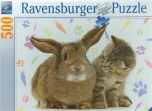 Okładka książki Puzzle 500 Trudna przyjaźń